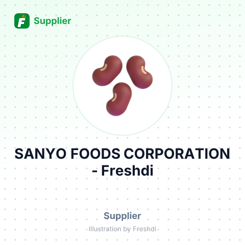 SANYO FOODS CORPORATION – summary card, no photo uploaded yet
