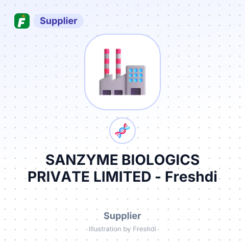 SANZYME BIOLOGICS PRIVATE LIMITED – summary card, no photo uploaded yet