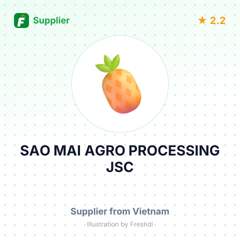 SAO MAI AGRO PROCESSING JSC – summary card, no photo uploaded yet