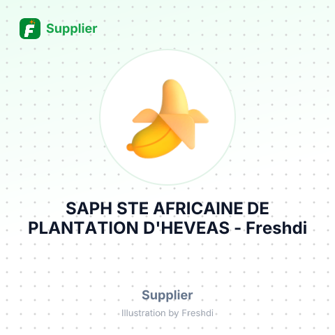 SAPH STE AFRICAINE DE PLANTATION D'HEVEAS – summary card, no photo uploaded yet