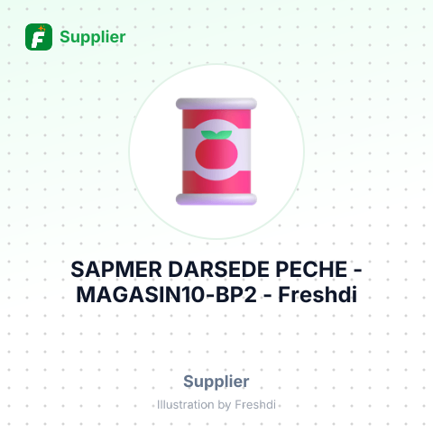 SAPMER DARSEDE PECHE -MAGASIN10-BP2 – summary card, no photo uploaded yet