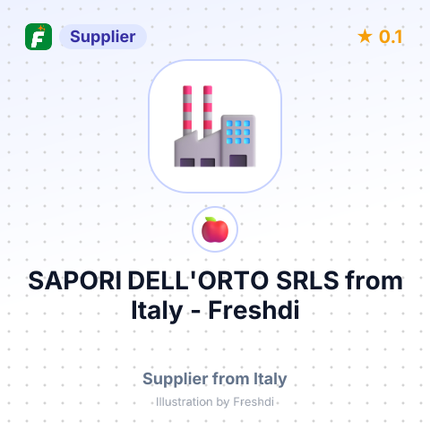 SAPORI DELL'ORTO SRLS – summary card, no photo uploaded yet