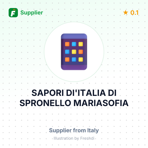 SAPORI DI'ITALIA DI SPRONELLO MARIASOFIA – summary card, no photo uploaded yet