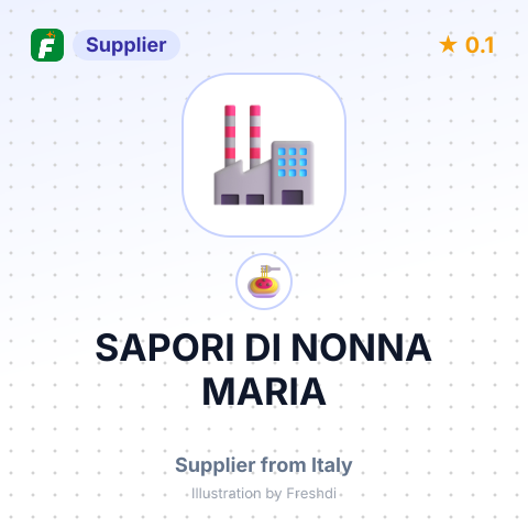 SAPORI DI NONNA MARIA – summary card, no photo uploaded yet