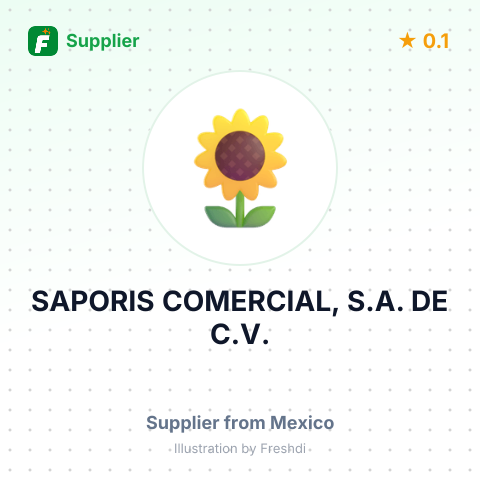 SAPORIS COMERCIAL, S.A. DE C.V. – summary card, no photo uploaded yet