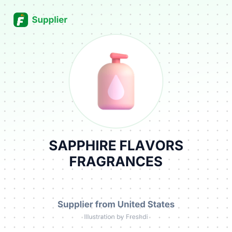 SAPPHIRE FLAVORS FRAGRANCES – summary card, no photo uploaded yet