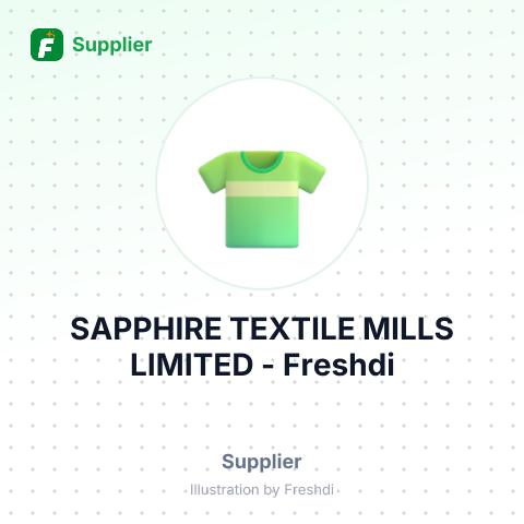 SAPPHIRE TEXTILE MILLS LIMITED – summary card, no photo uploaded yet