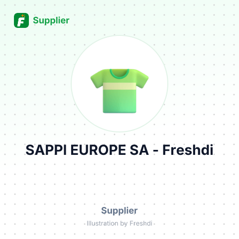 SAPPI EUROPE SA – summary card, no photo uploaded yet