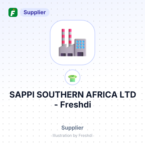 SAPPI SOUTHERN AFRICA LTD – summary card, no photo uploaded yet
