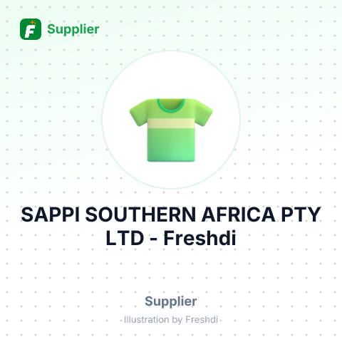 SAPPI SOUTHERN AFRICA PTY LTD – summary card, no photo uploaded yet