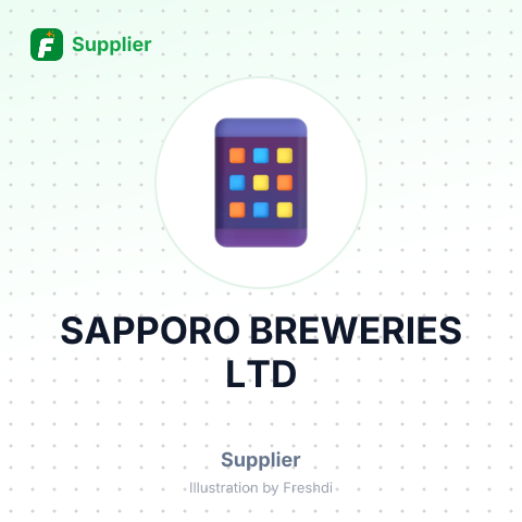 SAPPORO BREWERIES LTD – summary card, no photo uploaded yet