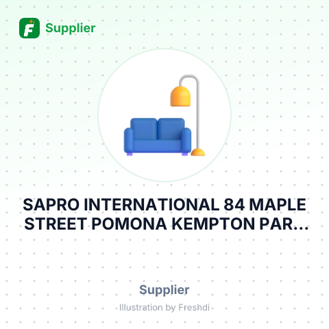SAPRO INTERNATIONAL 84 MAPLE STREET POMONA KEMPTON PARK RSA – summary card, no photo uploaded yet