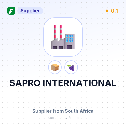 SAPRO INTERNATIONAL – summary card, no photo uploaded yet