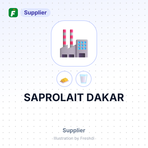 SAPROLAIT DAKAR – summary card, no photo uploaded yet
