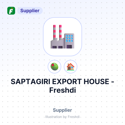 SAPTAGIRI EXPORT HOUSE – summary card, no photo uploaded yet