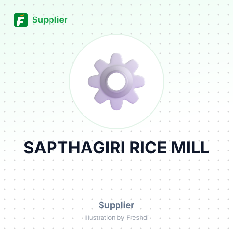 SAPTHAGIRI RICE MILL – summary card, no photo uploaded yet