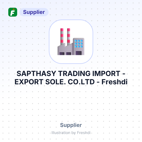 SAPTHASY TRADING IMPORT - EXPORT SOLE. CO.LTD – summary card, no photo uploaded yet