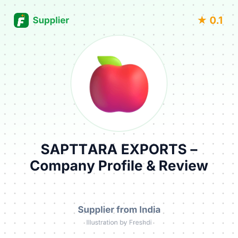SAPTTARA EXPORTS – summary card, no photo uploaded yet