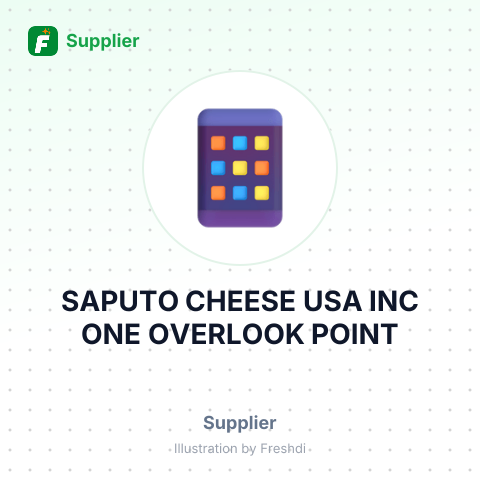 SAPUTO CHEESE USA INC ONE OVERLOOK POINT – summary card, no photo uploaded yet