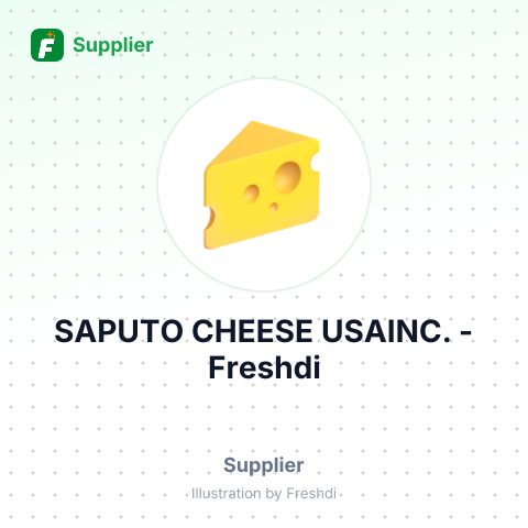 SAPUTO CHEESE USAINC. – summary card, no photo uploaded yet