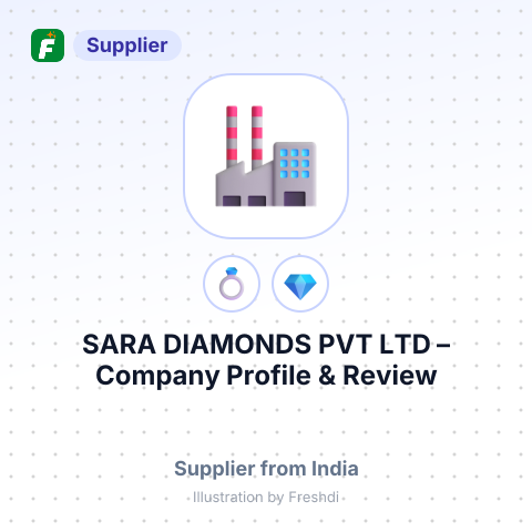 SARA DIAMONDS PVT LTD – summary card, no photo uploaded yet