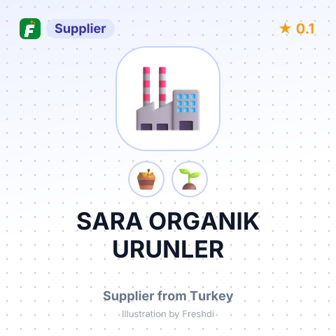 SARA ORGANIK URUNLER – summary card, no photo uploaded yet