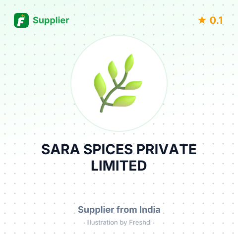 SARA SPICES PRIVATE LIMITED – summary card, no photo uploaded yet