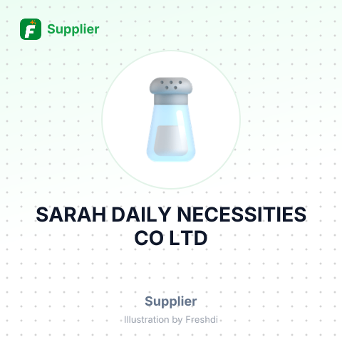 SARAH DAILY NECESSITIES CO LTD – summary card, no photo uploaded yet
