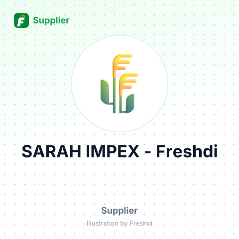 SARAH IMPEX – summary card, no photo uploaded yet