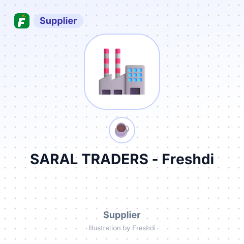 SARAL TRADERS – summary card, no photo uploaded yet