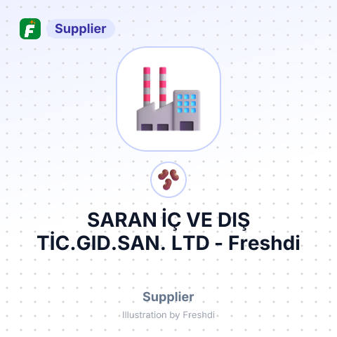 SARAN İÇ VE DIŞ TİC.GID.SAN. LTD – summary card, no photo uploaded yet