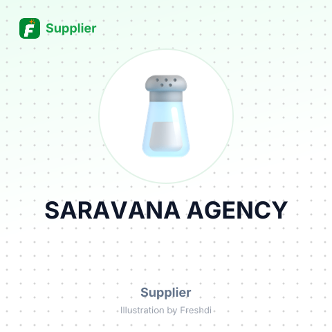 SARAVANA AGENCY – summary card, no photo uploaded yet