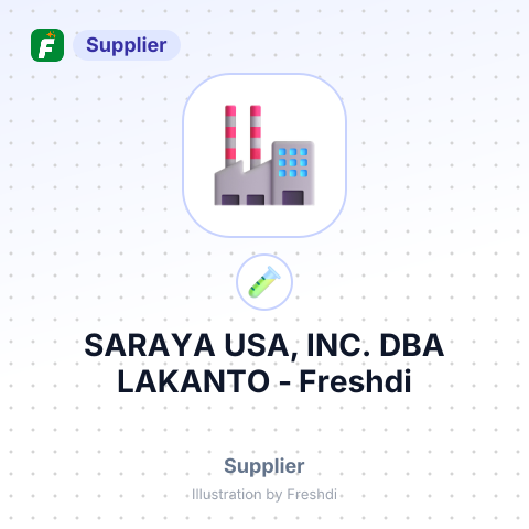 SARAYA USA, INC. DBA LAKANTO – summary card, no photo uploaded yet