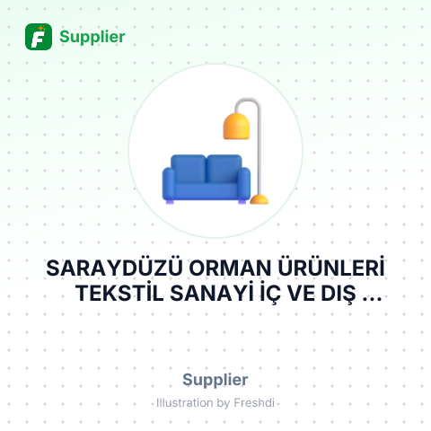 SARAYDÜZÜ ORMAN ÜRÜNLERİ TEKSTİL SANAYİ İÇ VE DIŞ TİCARET ANONİM ŞİRKETİ – summary card, no photo uploaded yet