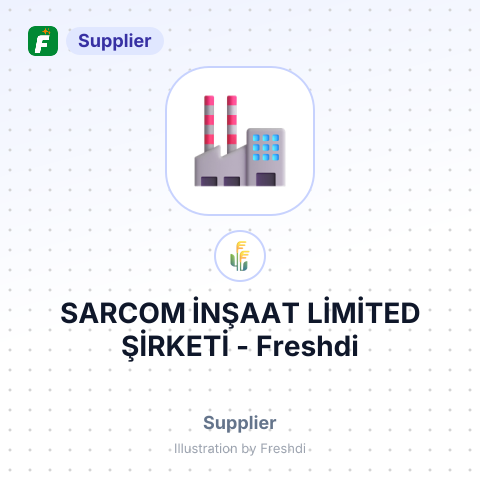SARCOM İNŞAAT LİMİTED ŞİRKETİ – summary card, no photo uploaded yet
