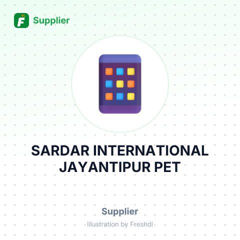 SARDAR INTERNATIONAL JAYANTIPUR PET – summary card, no photo uploaded yet