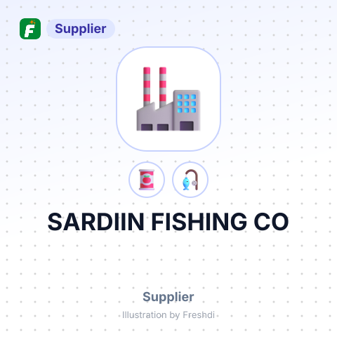 SARDIIN FISHING CO – summary card, no photo uploaded yet