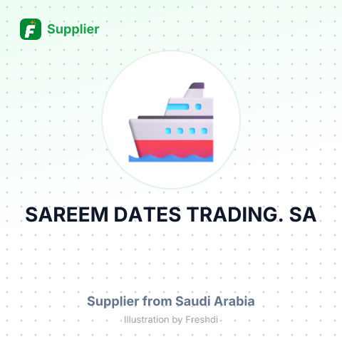 SAREEM DATES TRADING. SA – summary card, no photo uploaded yet