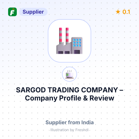 SARGOD TRADING COMPANY – summary card, no photo uploaded yet
