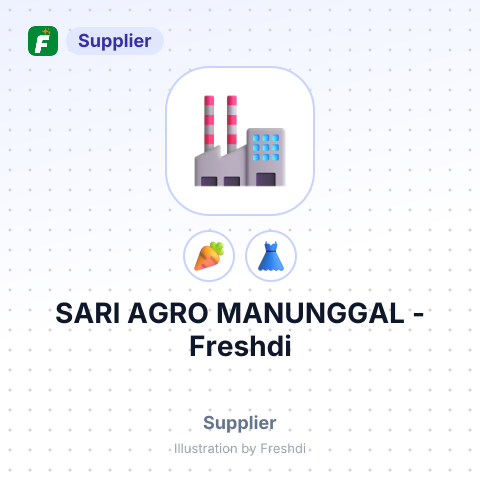 SARI AGRO MANUNGGAL – summary card, no photo uploaded yet