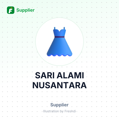 SARI ALAMI NUSANTARA – summary card, no photo uploaded yet