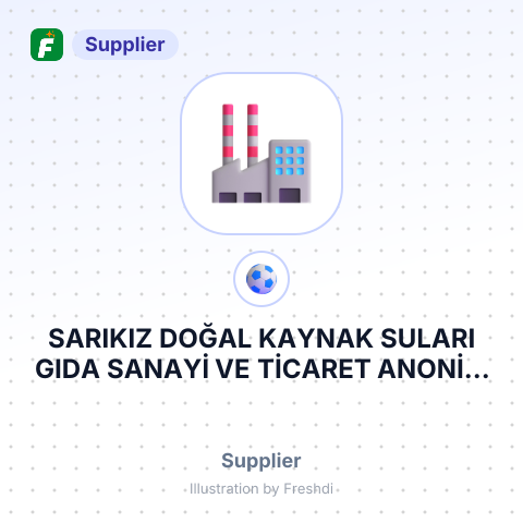 SARIKIZ DOĞAL KAYNAK SULARI GIDA SANAYİ VE TİCARET ANONİM ŞİRKETİ – summary card, no photo uploaded yet