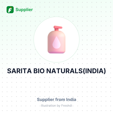 SARITA BIO NATURALS(INDIA) – summary card, no photo uploaded yet