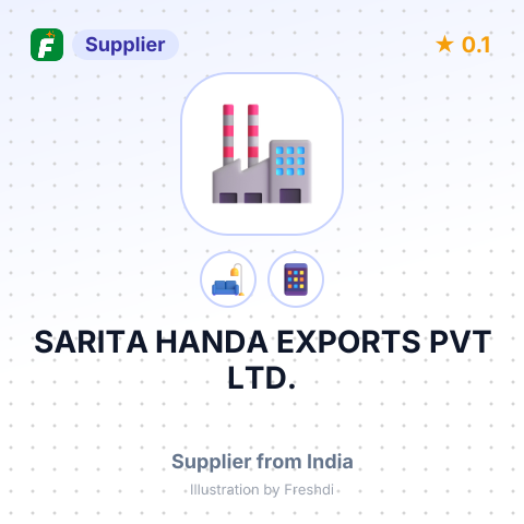SARITA HANDA EXPORTS PVT LTD. – summary card, no photo uploaded yet