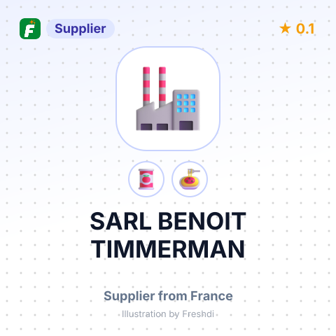 SARL BENOIT TIMMERMAN – summary card, no photo uploaded yet