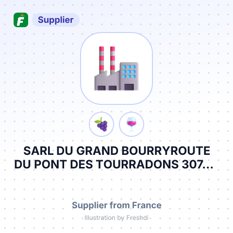 SARL DU GRAND BOURRYROUTE DU PONT DES TOURRADONS 30740 LE CAILAR FRANCE – summary card, no photo uploaded yet