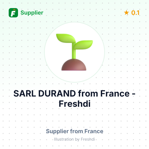 SARL DURAND – summary card, no photo uploaded yet