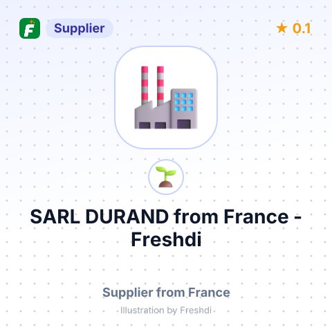 SARL DURAND – summary card, no photo uploaded yet