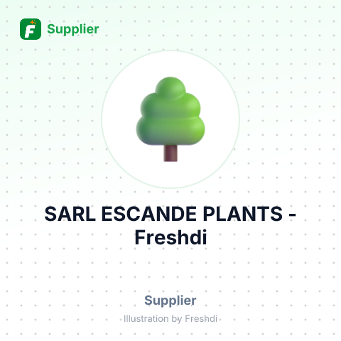SARL ESCANDE PLANTS – summary card, no photo uploaded yet
