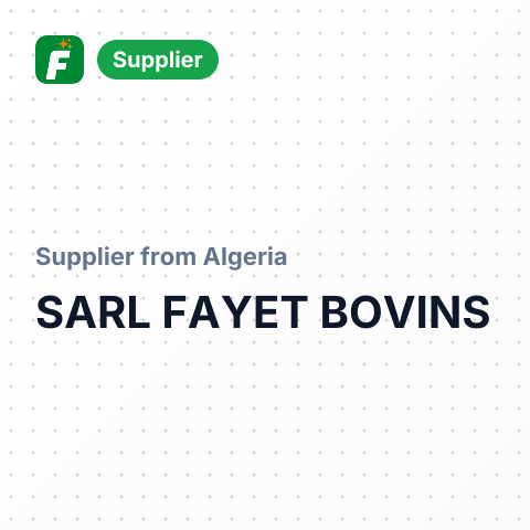 SARL FAYET BOVINS – summary card, no photo uploaded yet